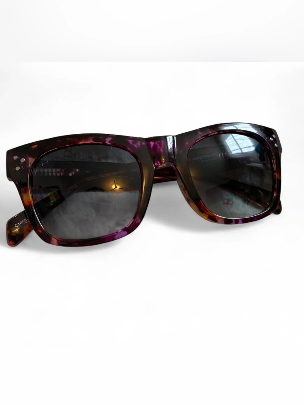 Price Revaux Purple Polarized Tortiseshell Sunglasses